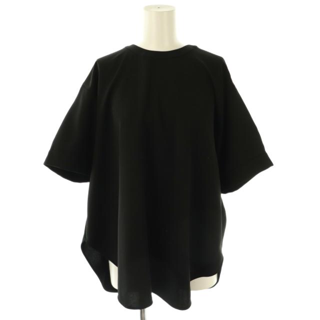 【中古】エンフォルド ENFOLD 25AW WING-SLEEVES PULLOVER ブラウス 38 黒 ブラック /CX ■OS レディース