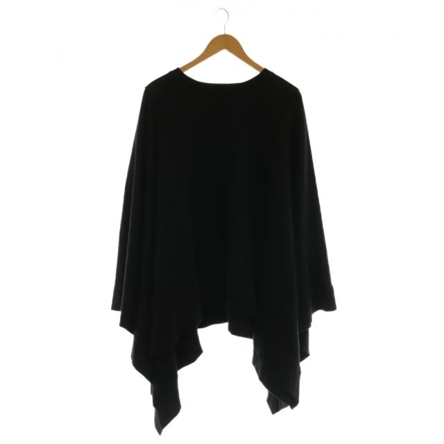 【中古】タカヒロミヤシタザソロイスト クルーネックポンチョ スウェット トレーナー ブラック メンズ