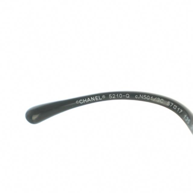 【中古】シャネル CHANEL サングラス 眼鏡 グラデーションレンズ 57□17-135 黒 ブラック 5210-Q ■OH レディース 中古】シャネル CHANEL サングラス 眼鏡 グラデーションレンズ 57□17