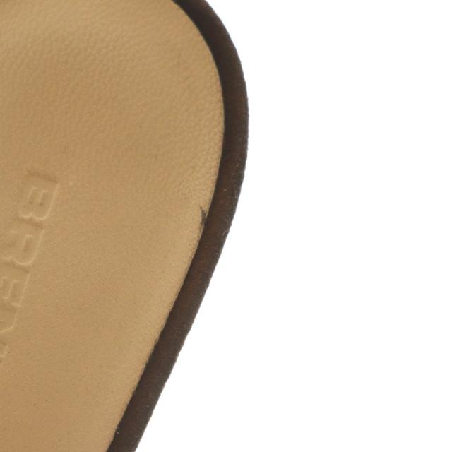 【中古】ブレンテッラ BRENTELLA Vカット ミュール ポインテッドトゥ 37 24.0cm ボルドー /MI ■OS レディース