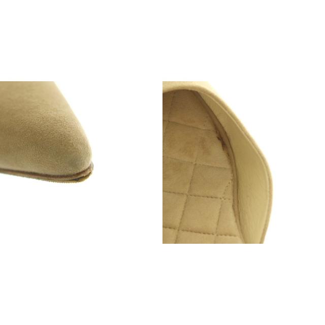 【中古】ブレンテッラ MUSE de Deuxieme Classe取扱 ミュール ポインテッドトゥ スエード 37 24.0cm ベージュ