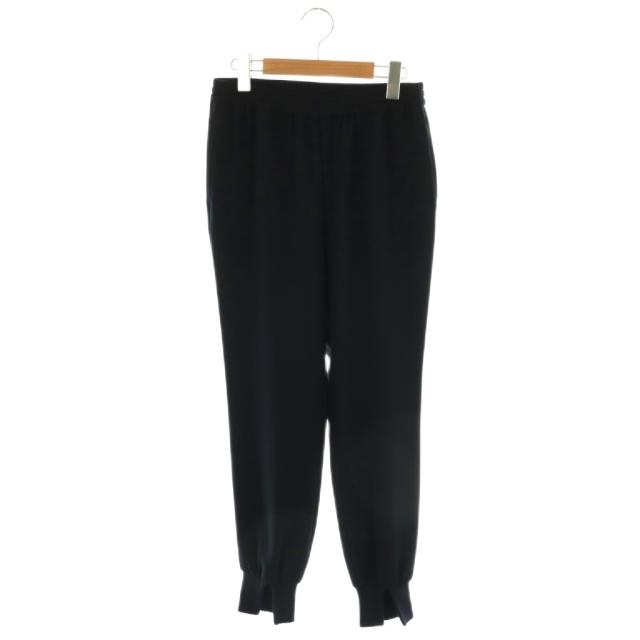 【中古】COL PIERROT コルピエロ 24SS スソリブパンツ イージー 36 ネイビー /HK ■OS レディース