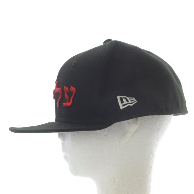 【中古】シュプリーム SUPREME New Era 23AW Hebrew New Era キャップ 帽子 7 3/4 61.5cm ブラック /YO5 ■AD メンズ