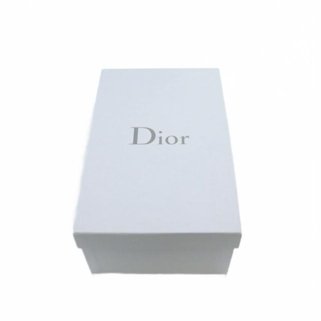 【中古】ディオール JADIOR スリングバックパンプス ヒール ポインテッドトゥ テクニカルファブリック 34.5 21.5cm