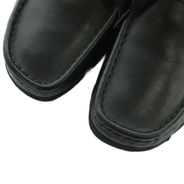 【中古】クラークス オリジナルズ BEAMS取扱 Wallabee GTX シューズ レザー US7.5 24.5cm 黒 26181118 レディース