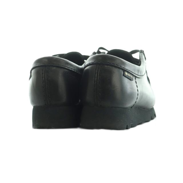 【中古】クラークス オリジナルズ BEAMS取扱 Wallabee GTX シューズ レザー US7.5 24.5cm 黒 26181118 レディース