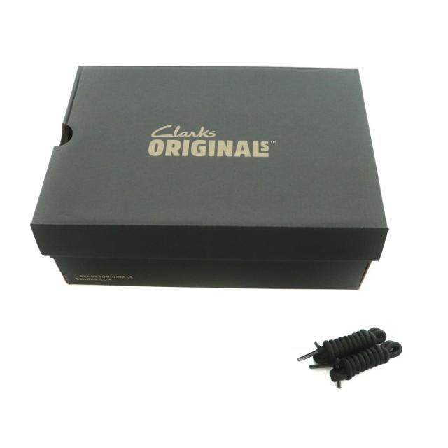 【中古】クラークス オリジナルズ BEAMS取扱 Wallabee GTX シューズ レザー US7.5 24.5cm 黒 26181118 レディース