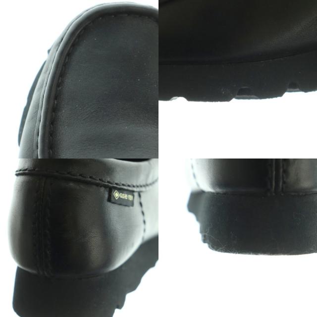 【中古】クラークス オリジナルズ BEAMS取扱 Wallabee GTX シューズ レザー US7.5 24.5cm 黒 26181118 レディース