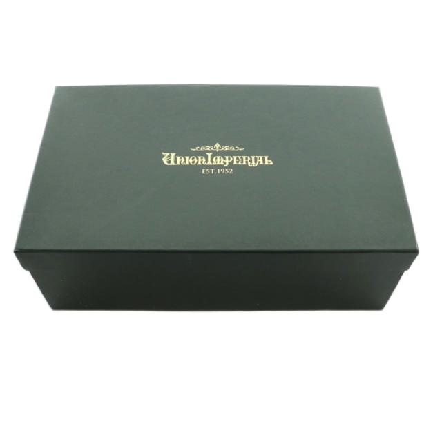 【中古】ユニオンインペリアル UR396 ストレートチップ ビジネスシューズ レザー 7.5 25.5cm 黒 ブラック ■AD メンズ