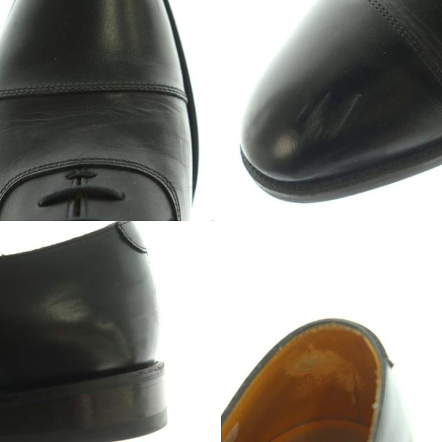 【中古】ユニオンインペリアル UR396 ストレートチップ ビジネスシューズ レザー 7.5 25.5cm 黒 ブラック ■AD メンズ