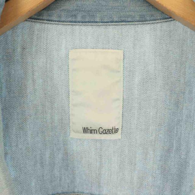 中古】ウィムガゼット Whim Gazette 25SS DENIM ドルマンシャツ