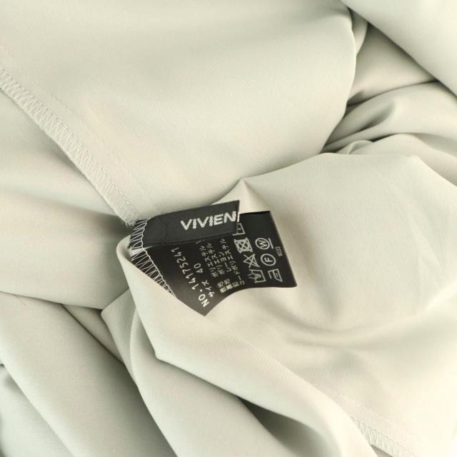 【中古】ヴィヴィアンタム 24SS FLOWER LACE DRESS ワンピース 40 グリーン 緑 フラワーレース チャイナカラー 中古】ヴィヴィアンタム 24SS FLOWER LACE DRESS ワンピース 40