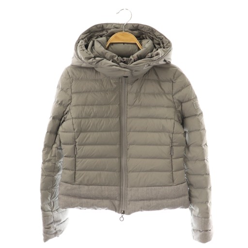 【中古】タトラス TATRAS CORTINA ダウンジャケット ジップアップ 01 グレー /HK ■OS レディース