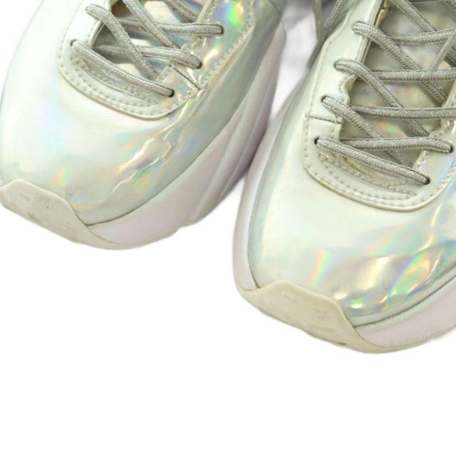 【中古】オニツカタイガー × シンデレラ 世界800足限定 P-TRAINER PRZM PURE スニーカー US6 24.5cm シルバーカラー