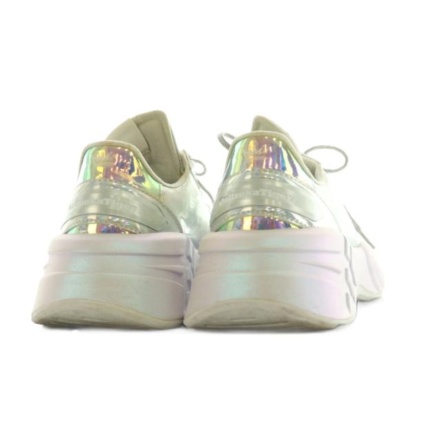 【中古】オニツカタイガー × シンデレラ 世界800足限定 P-TRAINER PRZM PURE スニーカー US6 24.5cm シルバーカラー