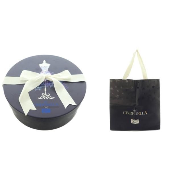 【中古】オニツカタイガー × シンデレラ 世界800足限定 P-TRAINER PRZM PURE スニーカー US6 24.5cm シルバーカラー