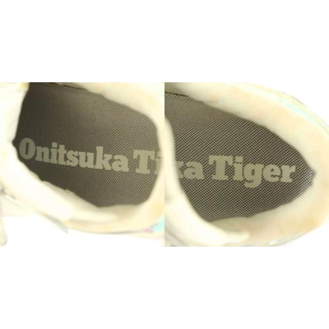 【中古】オニツカタイガー × シンデレラ 世界800足限定 P-TRAINER PRZM PURE スニーカー US6 24.5cm シルバーカラー