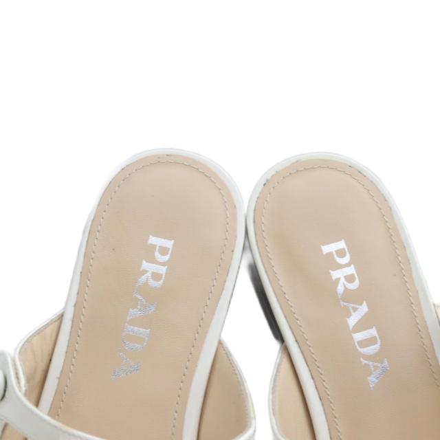 中古】プラダ PRADA ミュール パンプス フラット ポインテッドトゥ