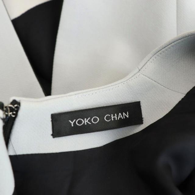 中古】ヨーコチャン YOKO CHAN Vネック 半袖 バルーンドレス