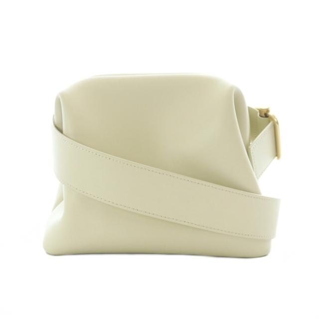 【中古】オソイ OSOI MINI BROT ワンハンドル ショルダーバッグ レザー 本革 クリーム /RI ■OS レディース