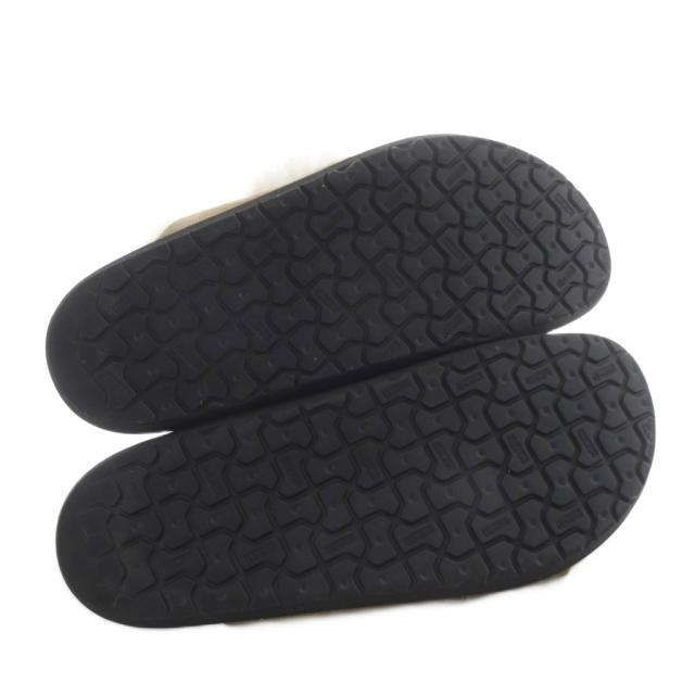 【中古】サカイ sacai サンダル フラット ファー ベルトモチーフ スエード 43 ブラウン /YO27 ■SH メンズ 中古】サカイ sacai サンダル フラット ファー ベルトモチーフ