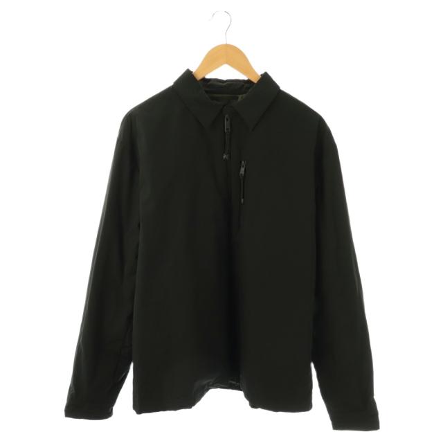 【中古】プラダ PRADA SC425M 中綿ジャケット ブルゾン ジップアップ XL ブラック /ES ■OS ■SH メンズ