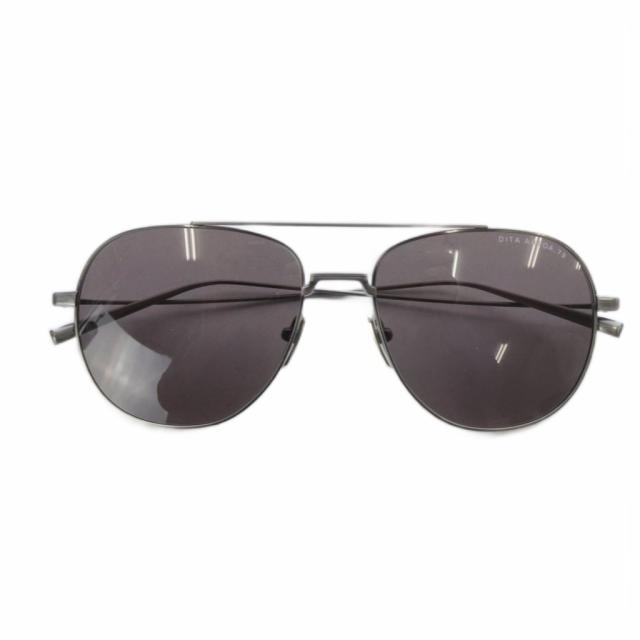 【中古】ディータ DITA ARTOA-79 ツーブリッジ サングラス ティアドロップ 56□17-145 ダークブラウン