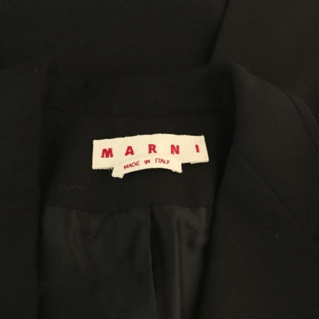 【中古】マルニ MARNI GIMA0158NU Wool blazerブレザージャケット 38 黒 ブラック /AB ■OS レディース_8