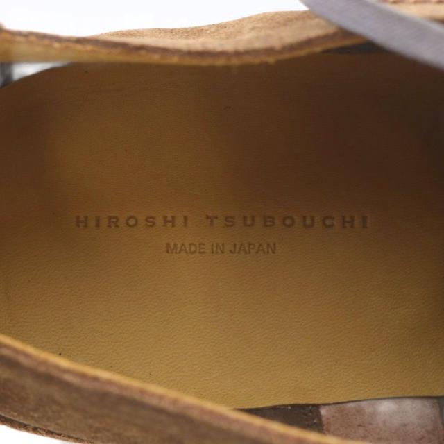 【中古】ヒロシ ツボウチ HIROSHI TSUBOUCHI ビジネスシューズ Uチップ タッセル スエード 8 ブラウン HT03203S 中古】ヒロシ ツボウチ HIROSHI TSUBOUCHI ビジネスシューズ Uチップ