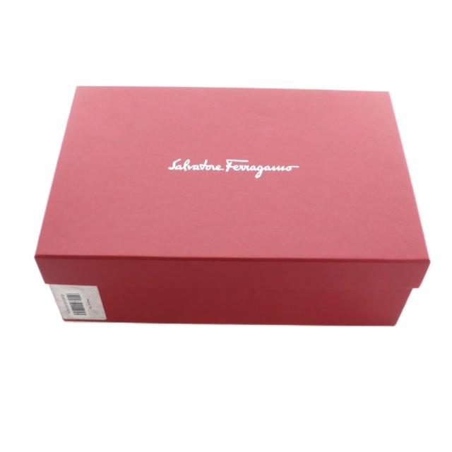 【中古】サルヴァトーレフェラガモ ミュール サンダル ミラーヒール レザー 5.5 23.0cm 赤 レッド ■OS レディース