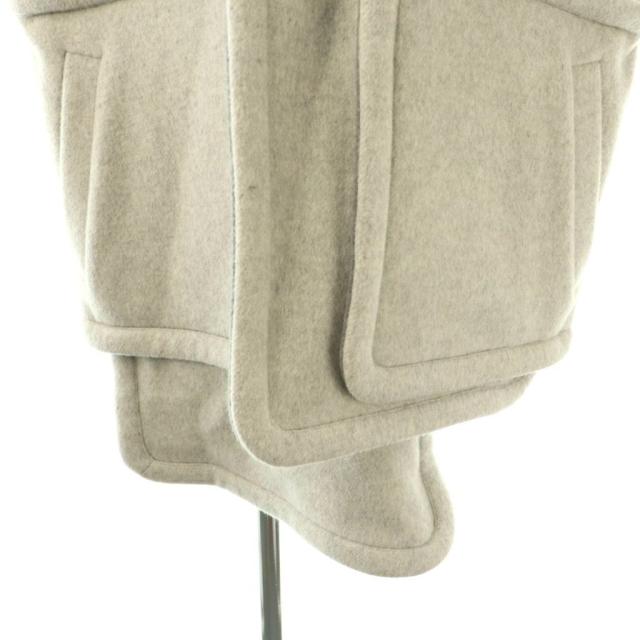 【中古】エンフォルド ENFOLD サンプル品 25AW PIPING VEST ベスト 前開き 38 グレー /NR ■OS レディース_5