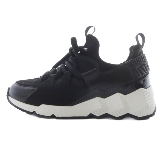 【中古】ピエールアルディ PIERRE HARDY TREK COM トレックコメット スニーカー 35 黒 NS04Z /SR レディース