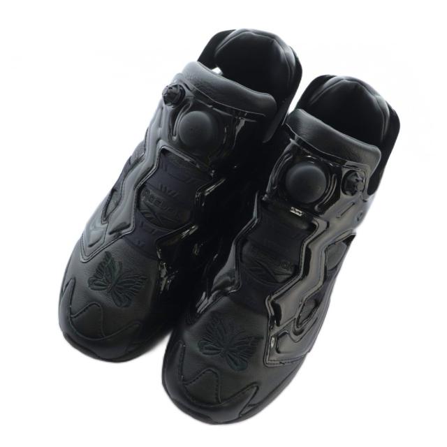 【中古】ニードルス ニードルズ × リーボック 24AW INSTAPUMP FURY 94 スニーカー シューズ US9 27.0cm 黒 メンズ
