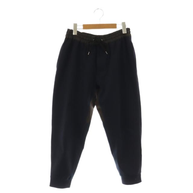 【中古】カラー kolor 25SS 25SCM-P21216S ドロストイージーパンツ テーパード 2 黒 /NR ■OS ■SH メンズ