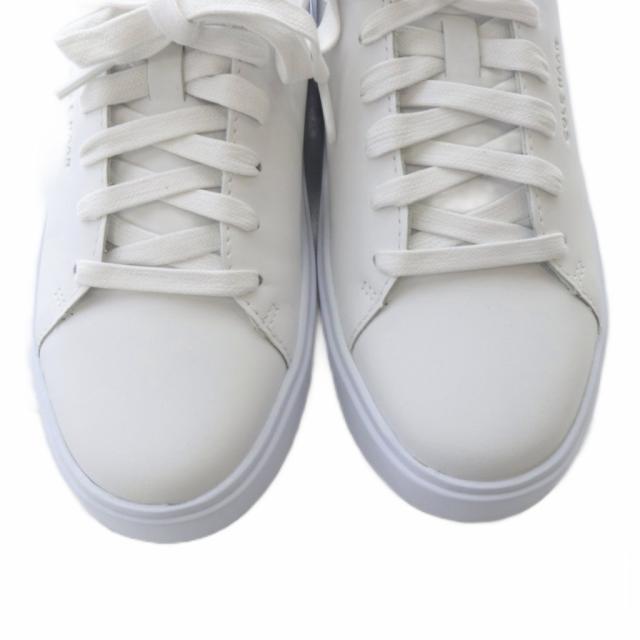 【中古】コールハーン グランド クロスコート トラベラースニーカー レザー 5.5B 白 W26723 /SR ■SH レディース