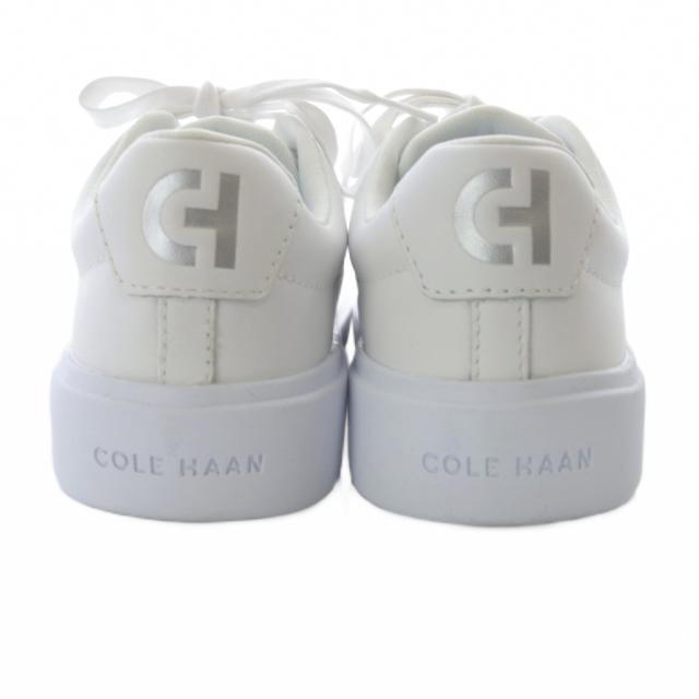 【中古】コールハーン グランド クロスコート トラベラースニーカー レザー 5.5B 白 W26723 /SR ■SH レディース