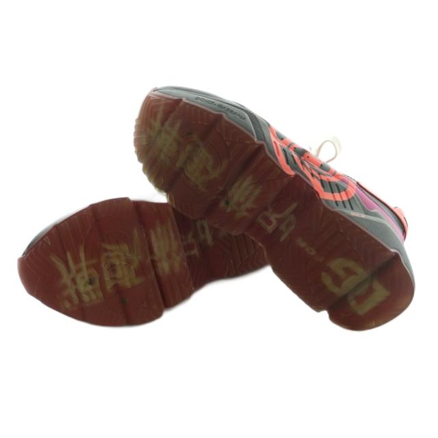 【中古】ドルチェ&ガッバーナ × 呪術廻戦 デイマスター ローカット スニーカー 8 26.0cm 黒 オレンジ CS1791B7005