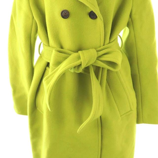 中古】ノーブル NOBLE ダブルビーバービッグカラーコート アウター  