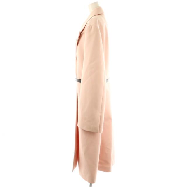 【中古】ジルサンダー JIL SANDER 24SS J03AA0154 Belted coat コート アウター チェスター ロング ウール 36 ピンク_2