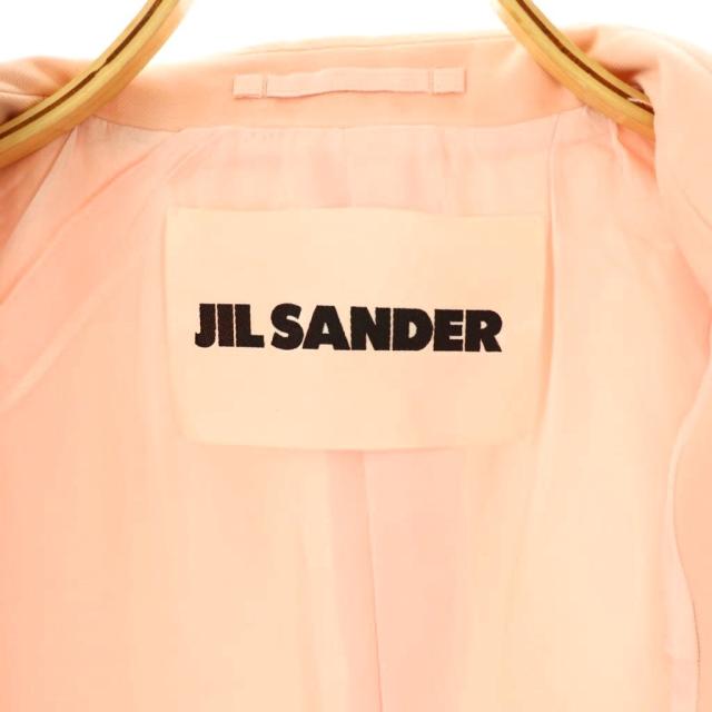 【中古】ジルサンダー JIL SANDER 24SS J03AA0154 Belted coat コート アウター チェスター ロング ウール 36 ピンク_7