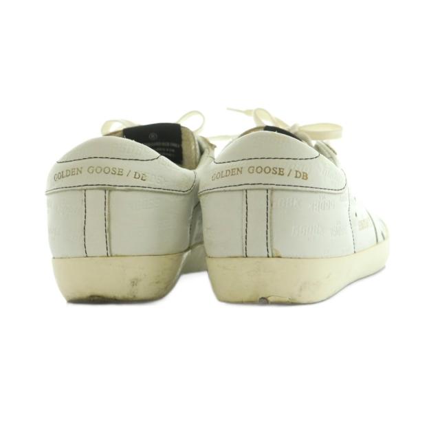 【中古】ゴールデングース スーパースター スニーカー シューズ エンボスロゴ スターパッチ S36 23.5cm 白 レディース