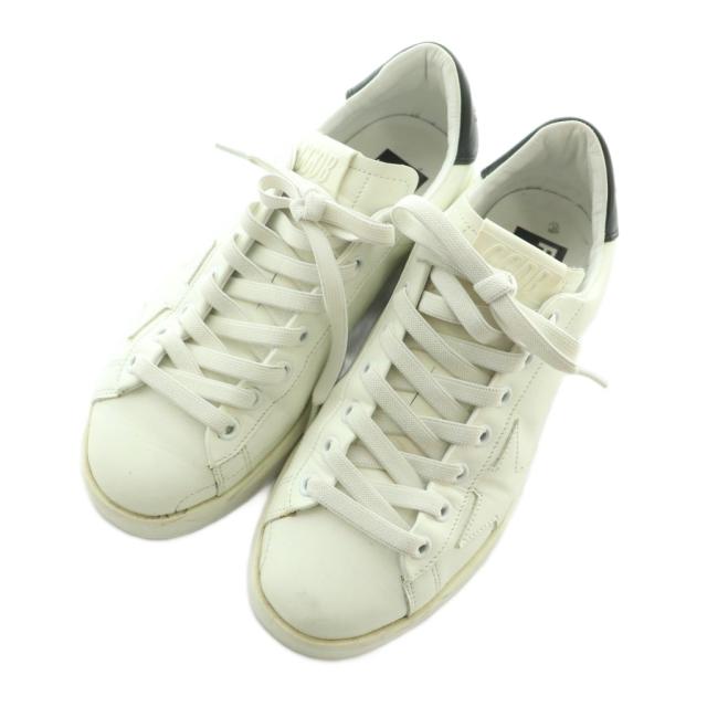 【中古】ゴールデングース GOLDEN  ピュアスター スニーカー シューズ 36 23.5cm 白 ホワイト ■OS レディース