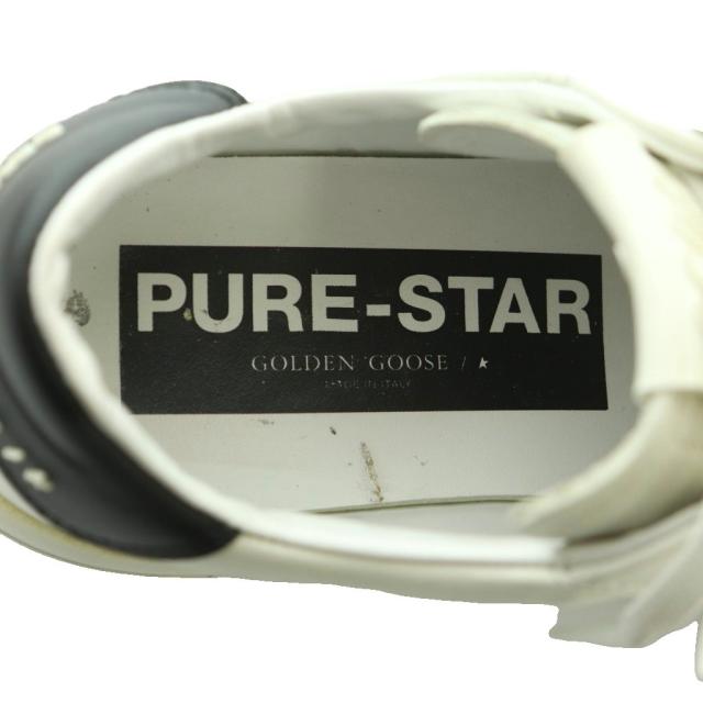 【中古】ゴールデングース GOLDEN  ピュアスター スニーカー シューズ 36 23.5cm 白 ホワイト ■OS レディース