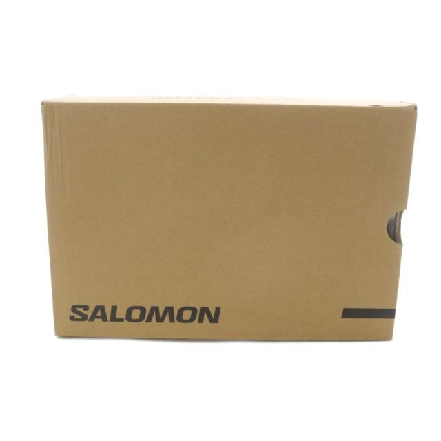 【中古】サロモン Salomon XA PRO 3D スニーカー ロゴ 23.5cm 黒 ブラック 416174 /SR レディース