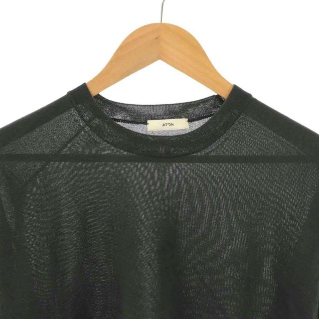 中古】エイトン ATON 25SS WASHI KNIT クルーネックセーター ニット 五