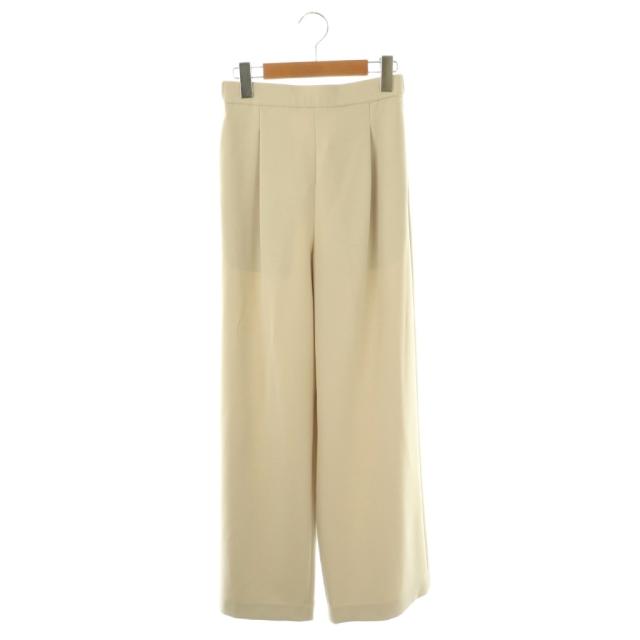 【中古】ドゥーズィエムクラス エブリデイアイライク 24AW イージー ワイド パンツ 34 ライトベージュ