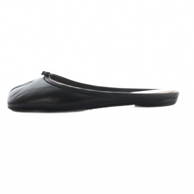 【中古】メゾンマルジェラ 22 TABI MULE 足袋 ミュール サンダル 37 24.0cm 黒 ブラック S58WX0004 ■OS レディース