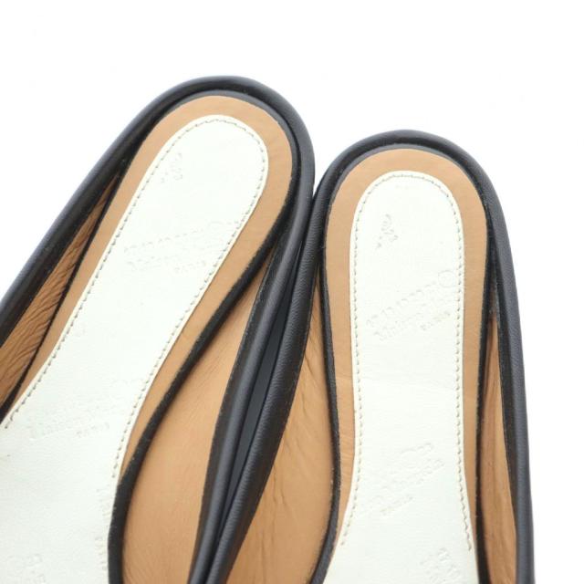 【中古】メゾンマルジェラ 22 TABI MULE 足袋 ミュール サンダル 37 24.0cm 黒 ブラック S58WX0004 ■OS レディース