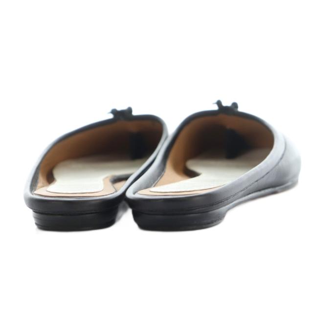 【中古】メゾンマルジェラ 22 TABI MULE 足袋 ミュール サンダル 37 24.0cm 黒 ブラック S58WX0004 ■OS レディース