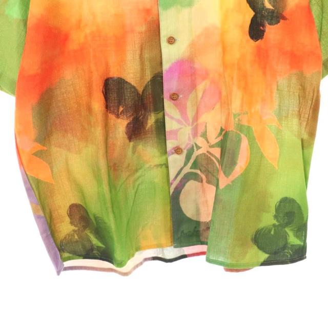 【中古】アンダーソンベル Andersson Bell Rhino tie-dye print shirt オープンカラーシャツ 半袖 L マルチカラー_3